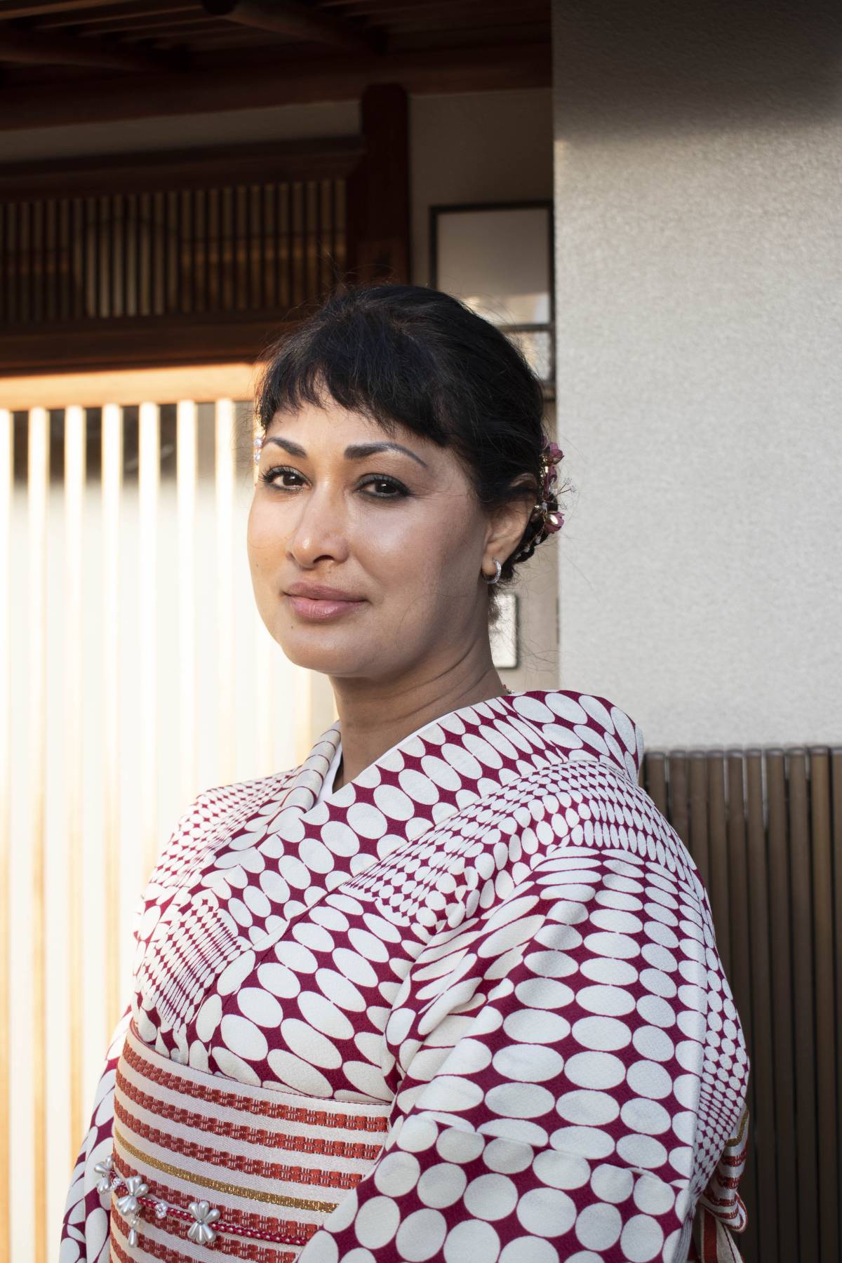 Guest From USA - bamboo forest kimono, japanese culture, kiyomizu temple kimono