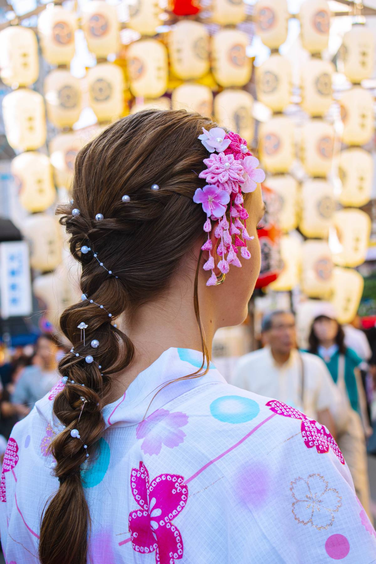 Guest From USA - kyoto kimono photoshoot, cherry blossom kimono, affordable kimono