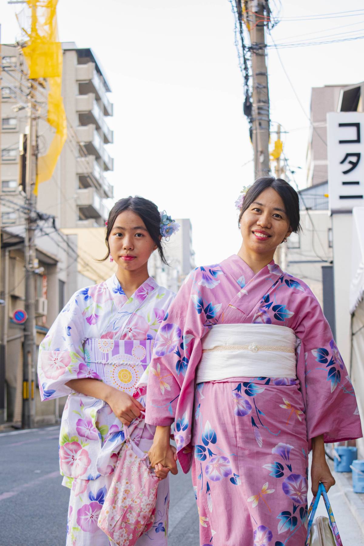 Guest From China - traditional costume japan, kyoto sightseeing kimono, family kimono