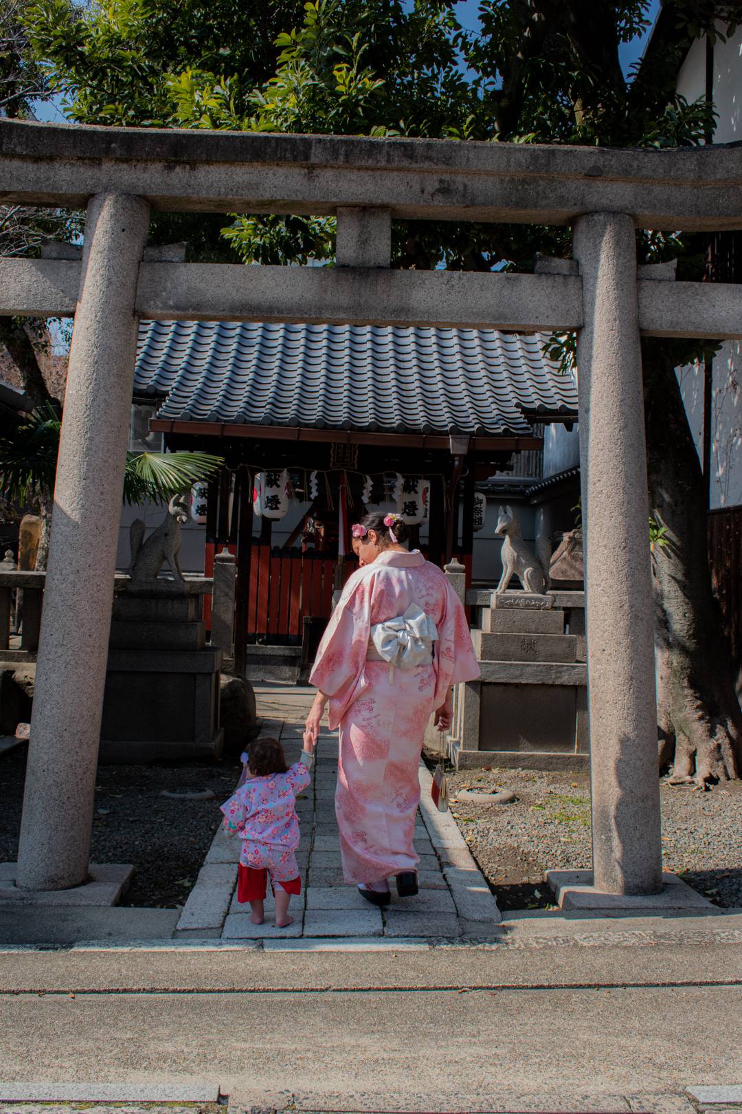 Happy birthday Halo - traditional costume japan, kimono tour kyoto, kimono experience