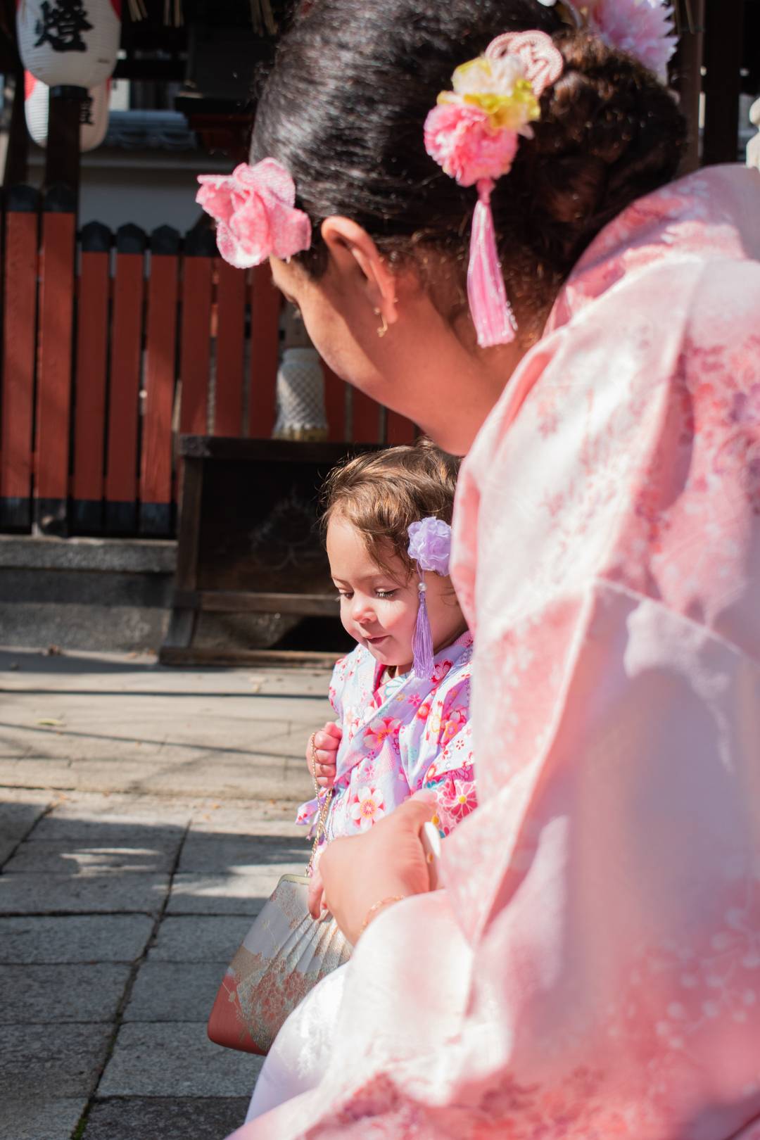 Happy birthday Halo - family kimono, yukata experience, vintage kimono