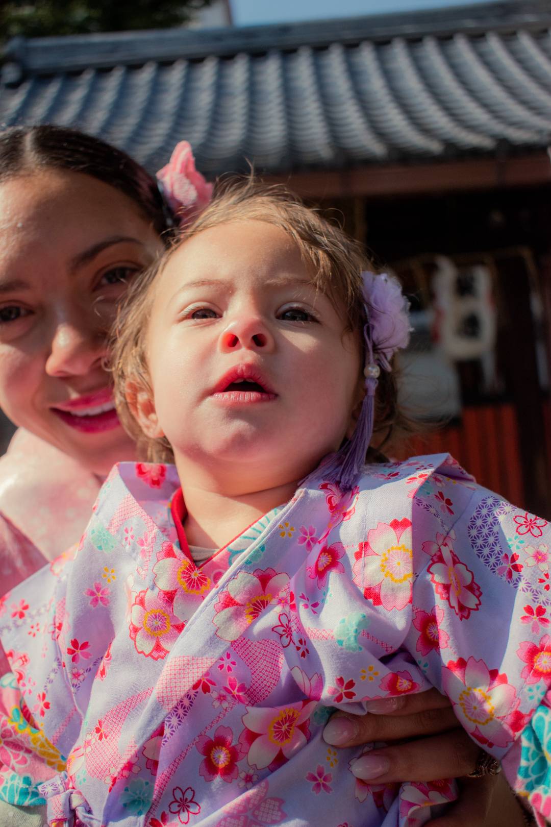Happy birthday Halo - kyoto sightseeing kimono, japanese culture, family kimono