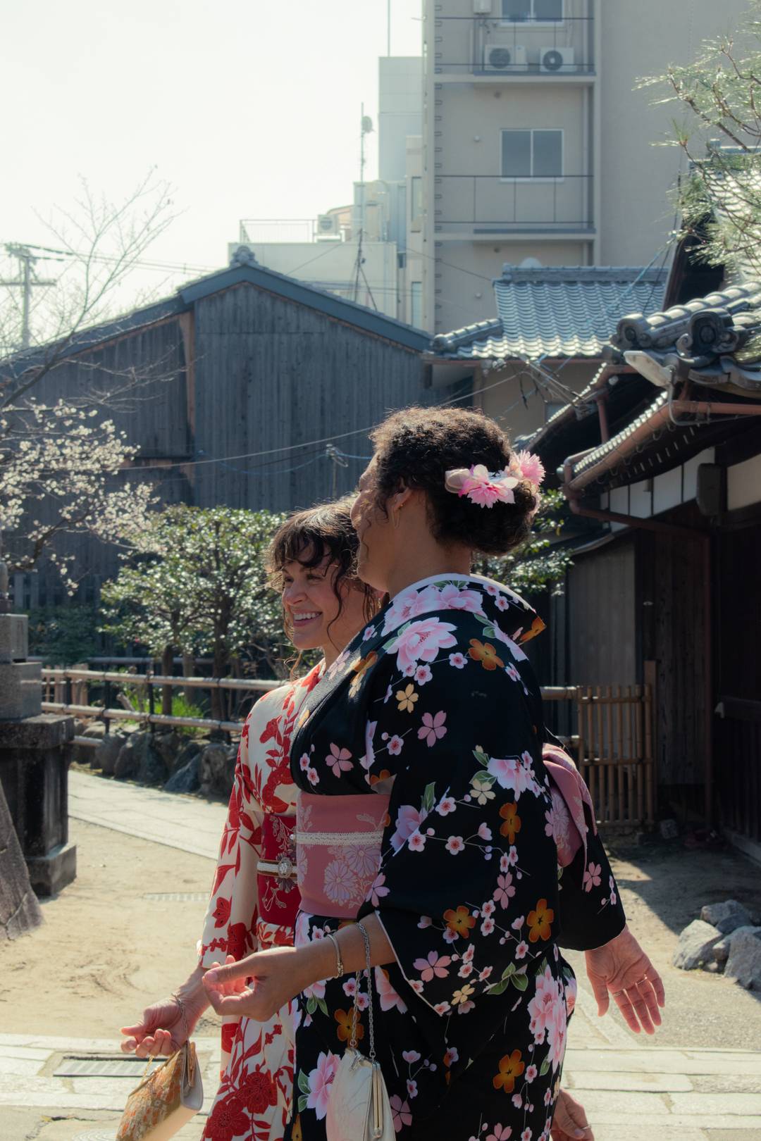 Happy birthday Halo - traditional japanese kimono, kyoto travel, kimono couple