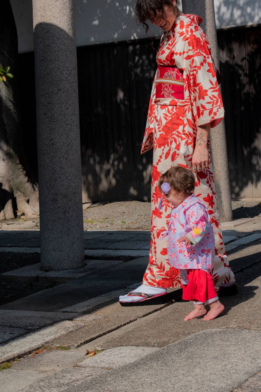 Happy birthday Halo - authentic kimono, kimono rental service, kimono rental kyoto