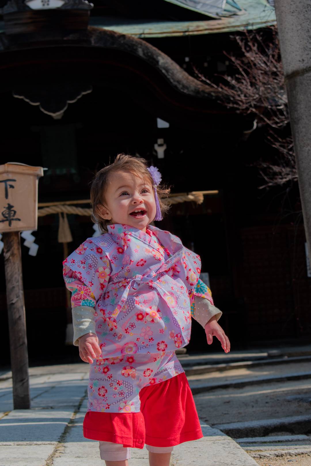 Happy birthday Halo - kimono fashion, japanese traditional dress, kimono rental kyoto