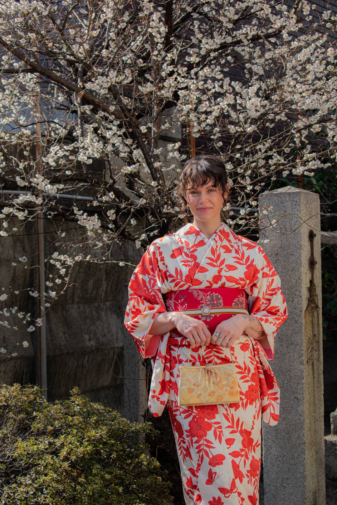 Happy birthday Halo - japanese traditional dress, kyoto kimono photoshoot, family kimono