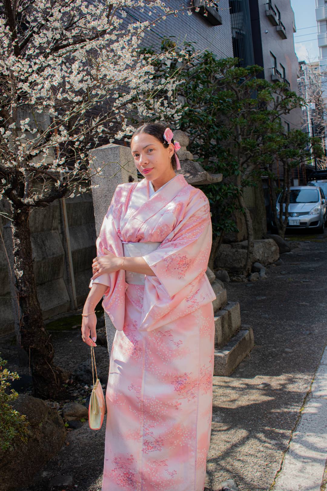 Happy birthday Halo - family kimono, affordable kimono, kiyomizu temple kimono
