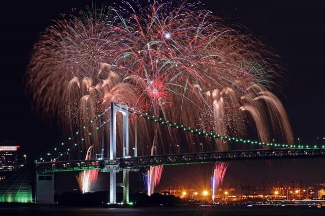 2025年12月お台場花火の最高の観覧スポットマップ