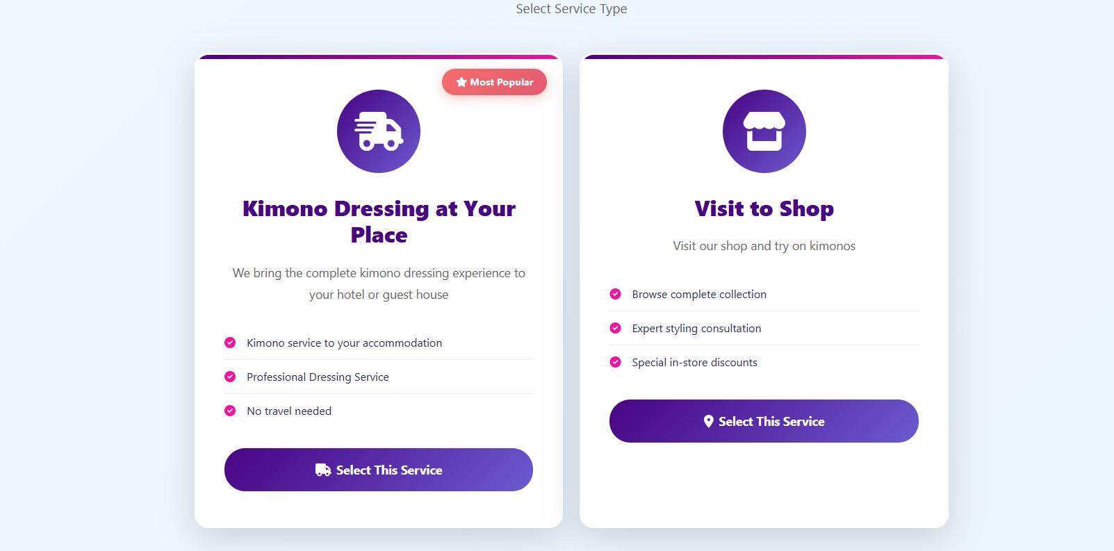 easy booking Process 
