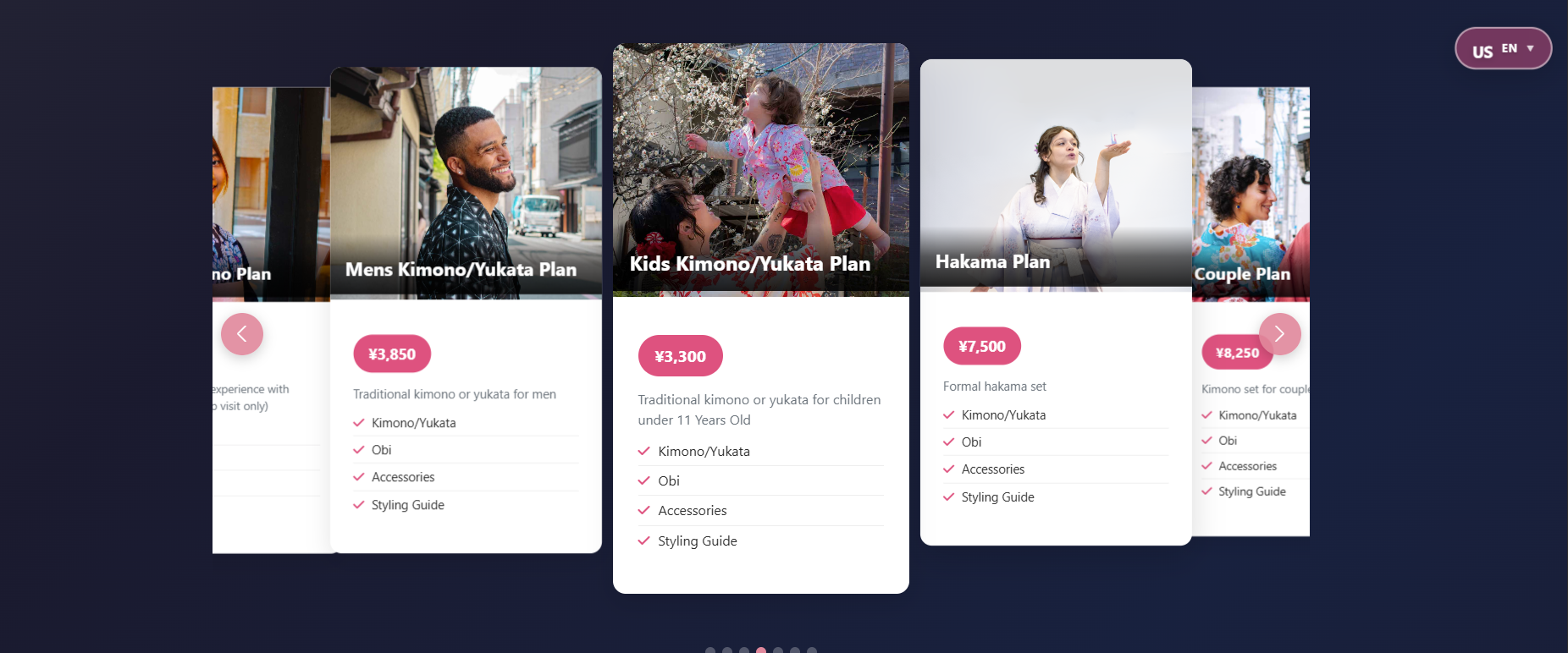 how much is kimono rental