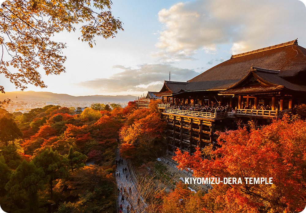 Kyomizudera temple 